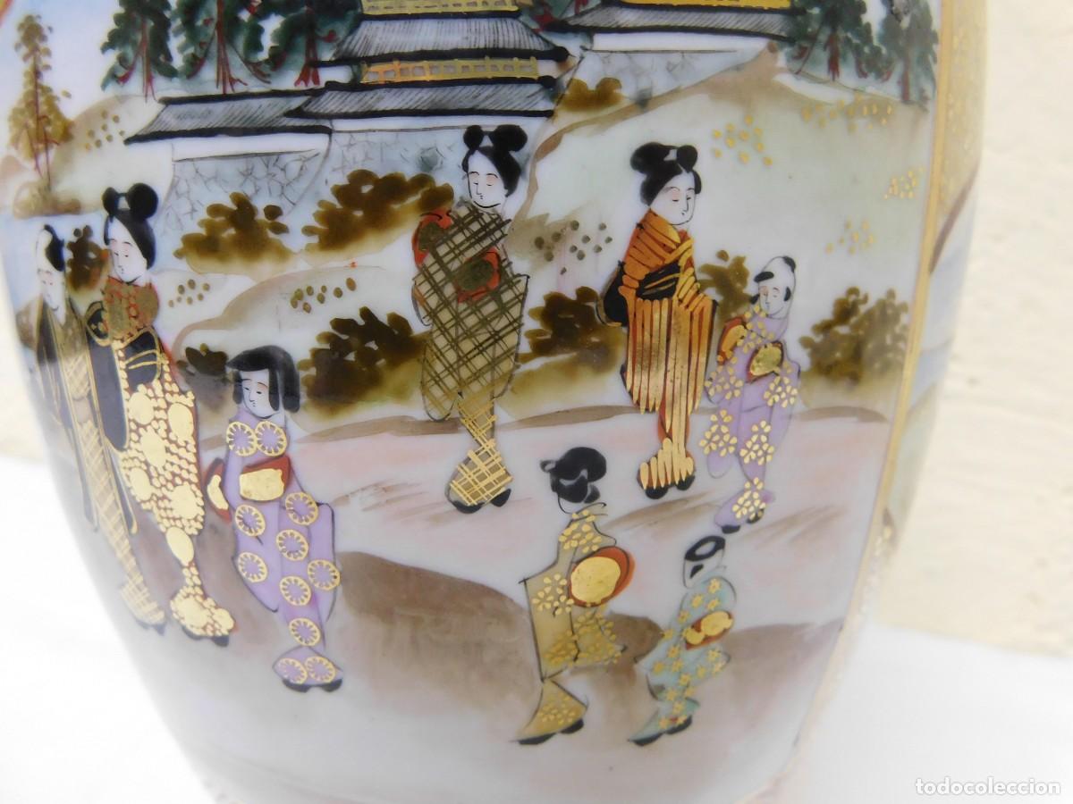 Antig&uuml;edades: JARRON PORCELANA ORIENTAL - Foto 9