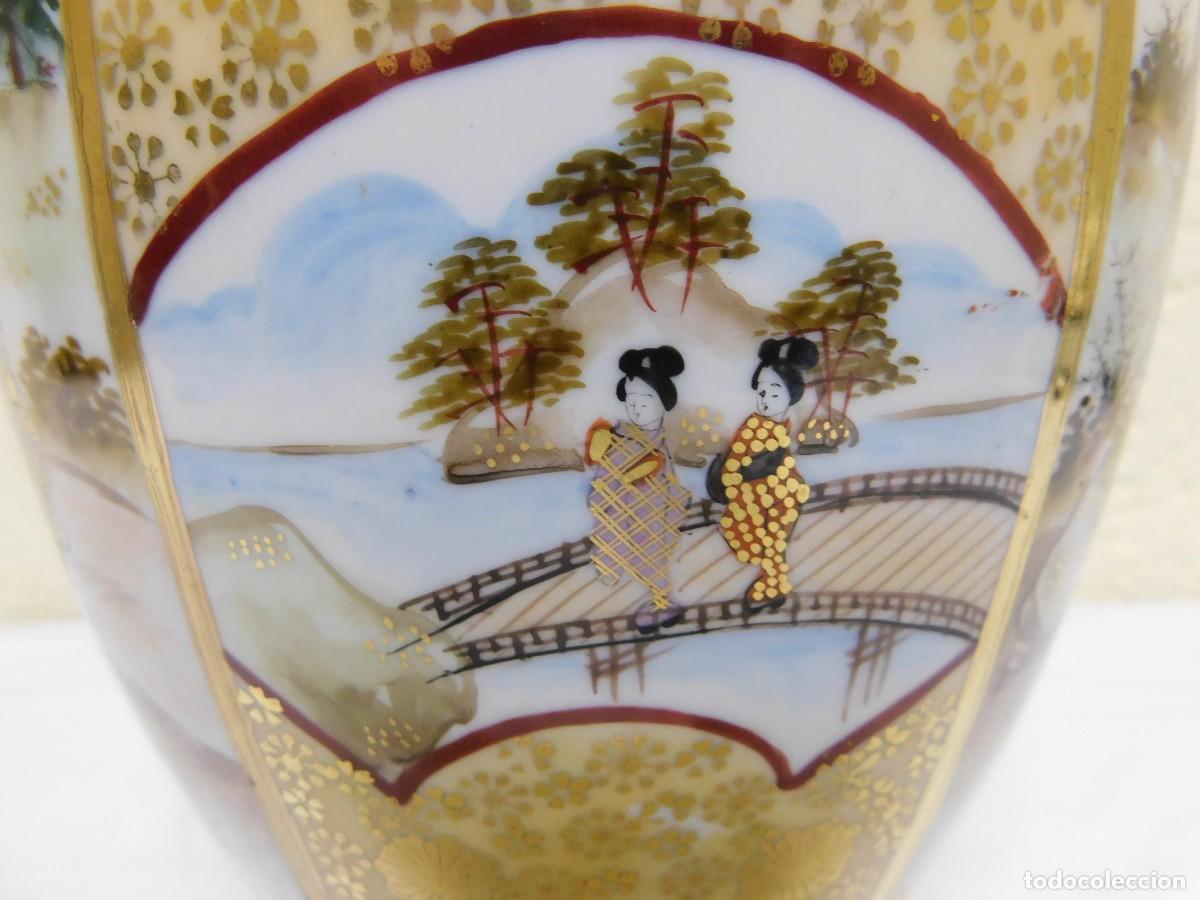 Antig&uuml;edades: JARRON PORCELANA ORIENTAL - Foto 12