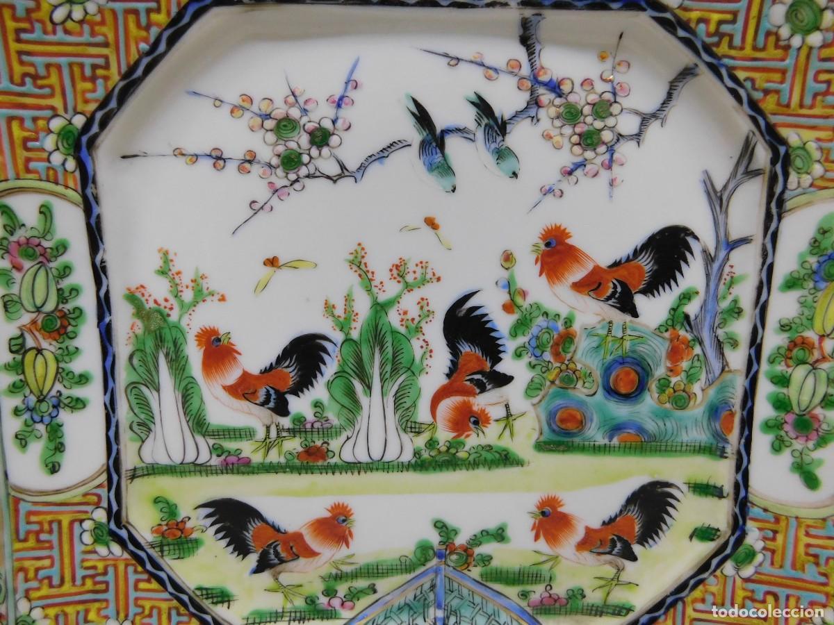 Antig&uuml;edades: PAREJA DE PLATOS ORIENTALES - Foto 6