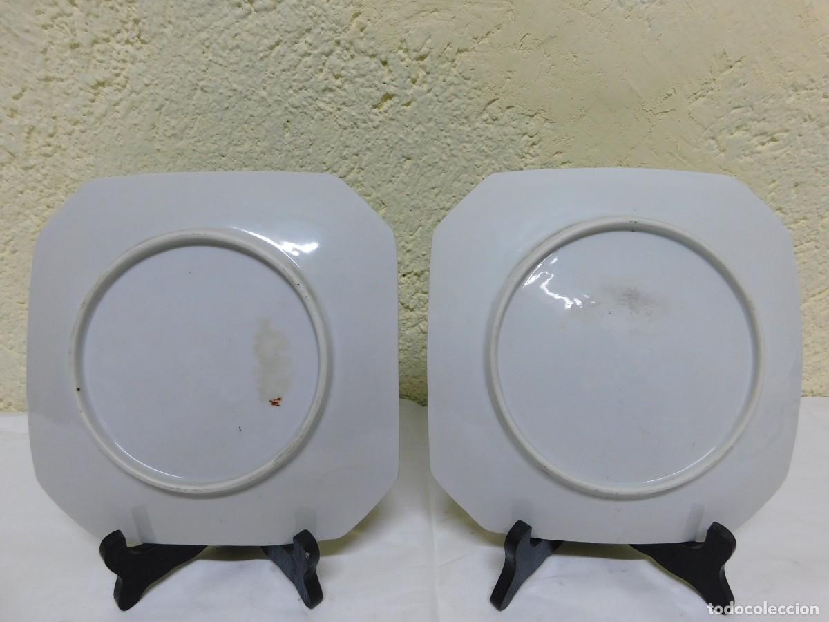 Antig&uuml;edades: PAREJA DE PLATOS ORIENTALES - Foto 9