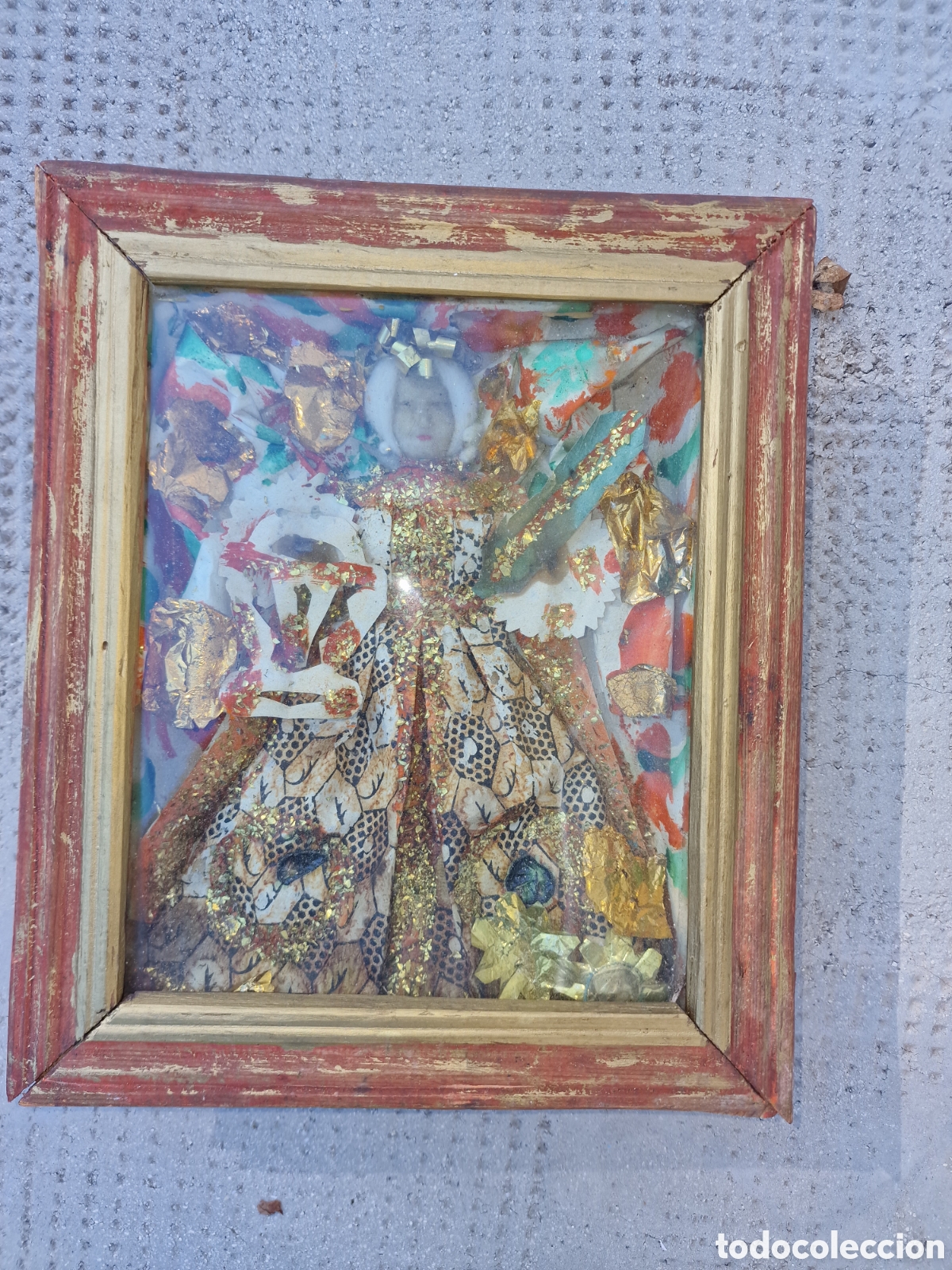 Antig&uuml;edades: Cuadro religiosos virgen - Foto 1