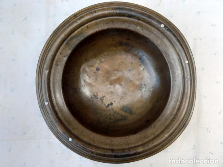Antig&uuml;edades: BRASERO ANTIGUO EN LATON. - Foto 4