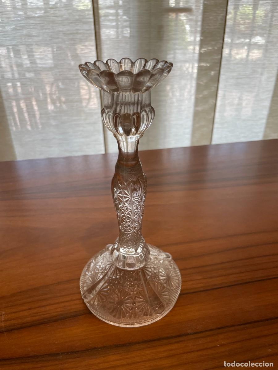 Antig&uuml;edades: Candelabro de cristal - Foto 1