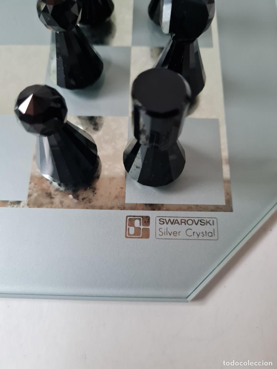 Antig&uuml;edades: SWAROSKI CRISTAL.AJEDREZ - Foto 5