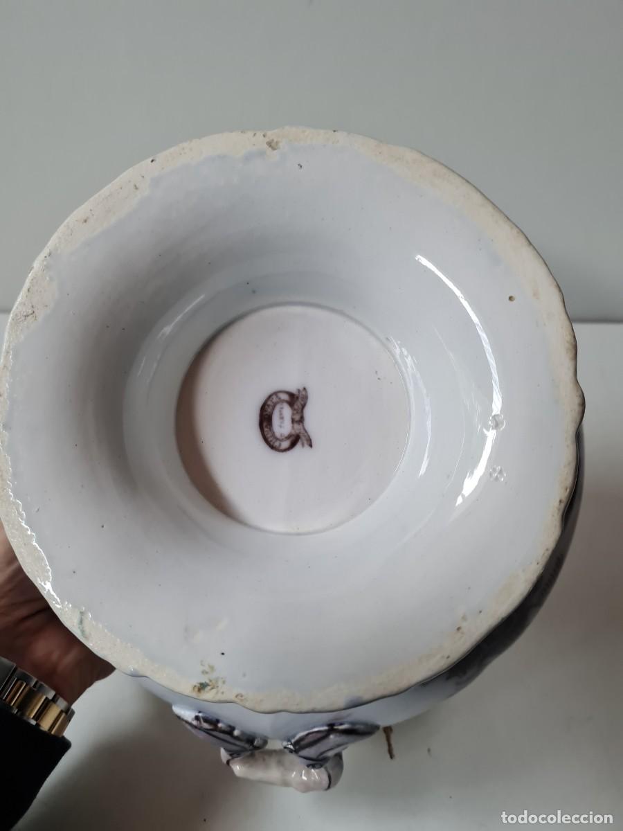 Antig&uuml;edades: SARGADELOS PONCHERA CHINESCA S XIX - Foto 5