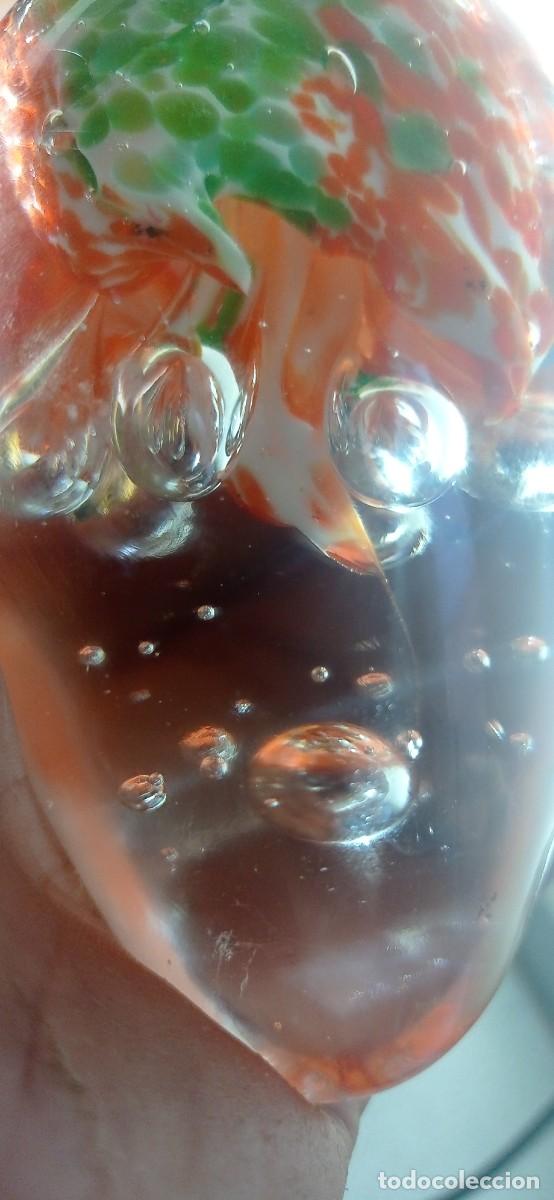 Antig&uuml;edades: Pisapapeles ovalado cristal de Murano - Foto 7