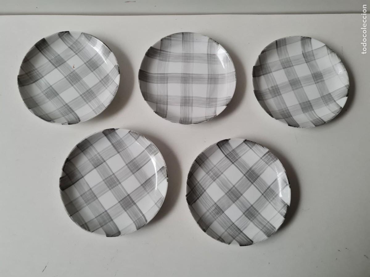Antig&uuml;edades: CASTRO SARGADELOS 5 PLATOS CONSOME(17 CMS) - Foto 1