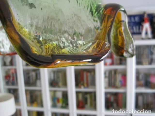 Antig&uuml;edades: FANT&Aacute;STICA L&Aacute;MPARA DE CRISTAL DE MURANO - Foto 9