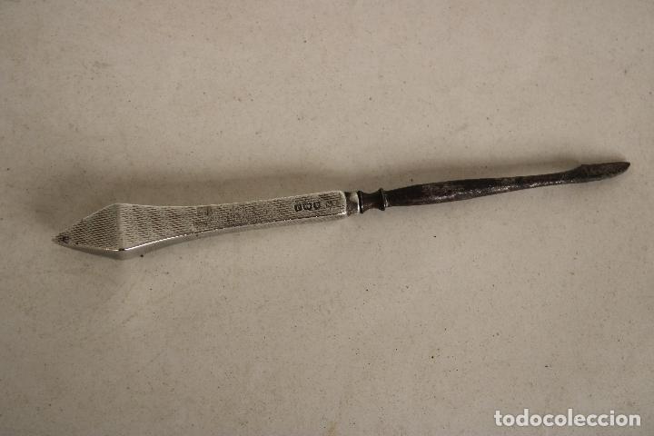 Antig&uuml;edades: util de manicura en plata de ley 925 - Foto 1