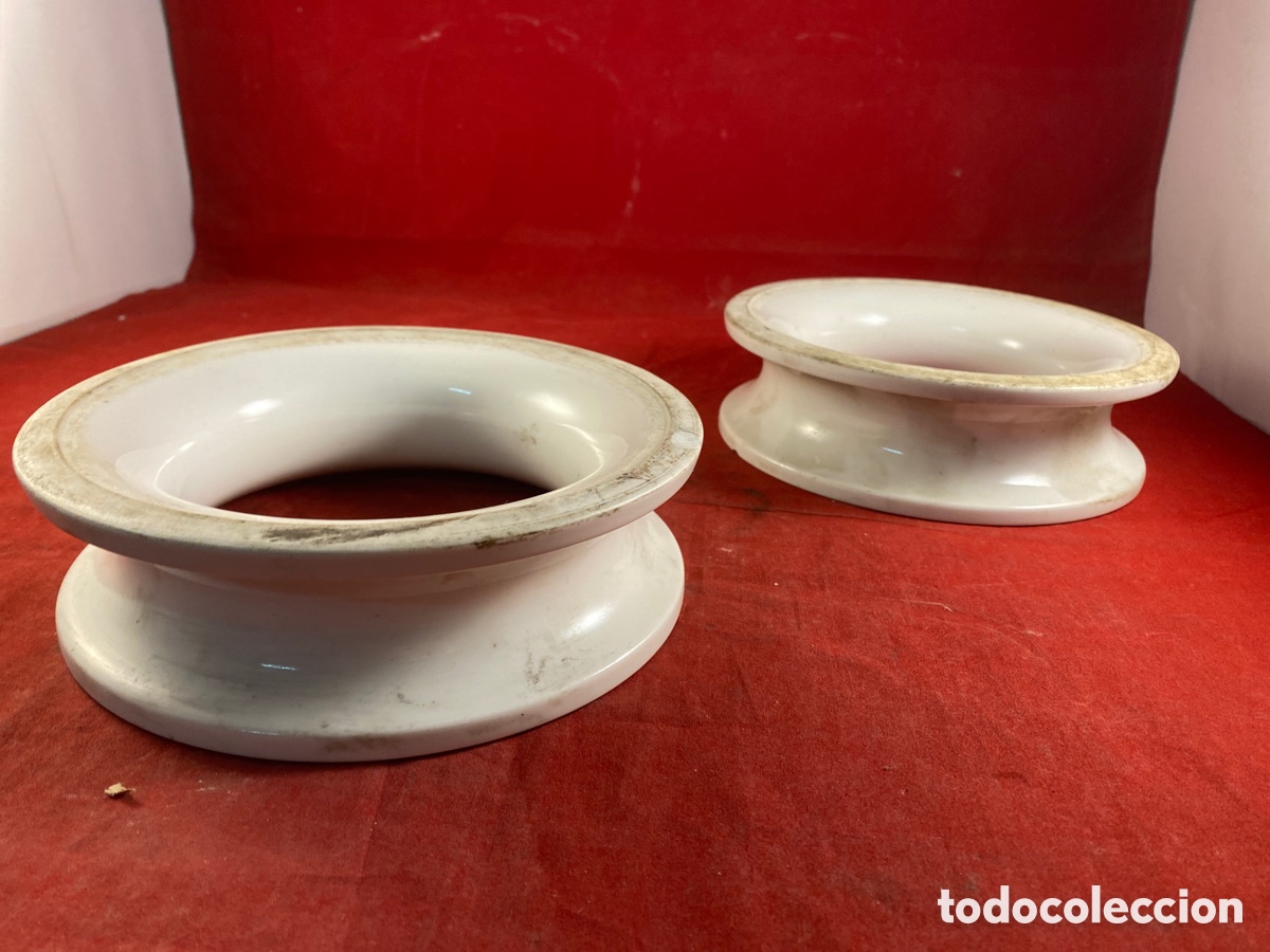 Antig&uuml;edades: PIEZAS DE PORCELANA ESMALTADA - Foto 3