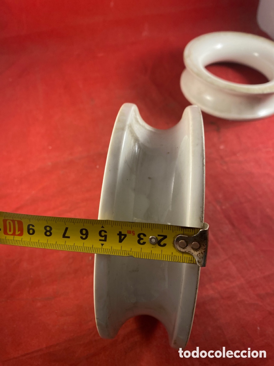 Antig&uuml;edades: PIEZAS DE PORCELANA ESMALTADA - Foto 5