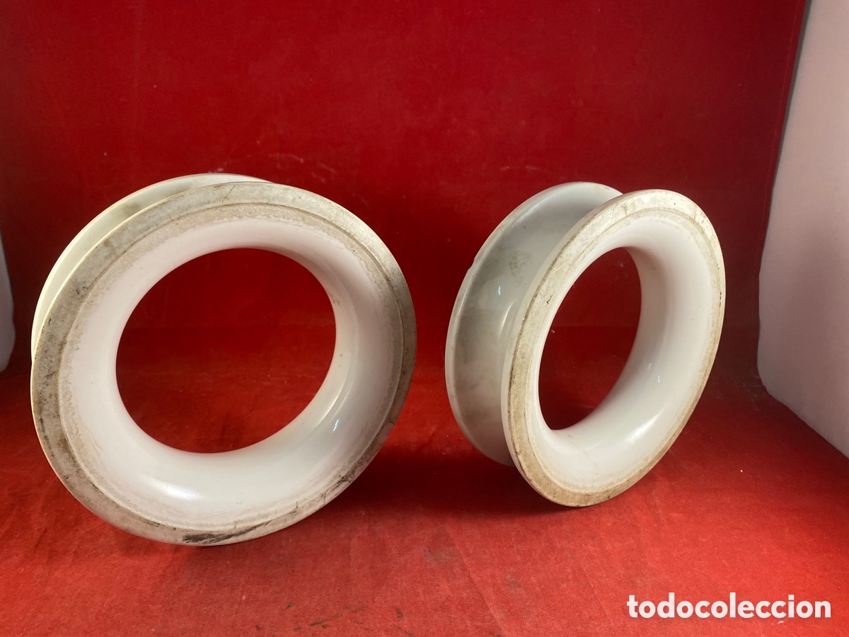 Antig&uuml;edades: PIEZAS DE PORCELANA ESMALTADA - Foto 1