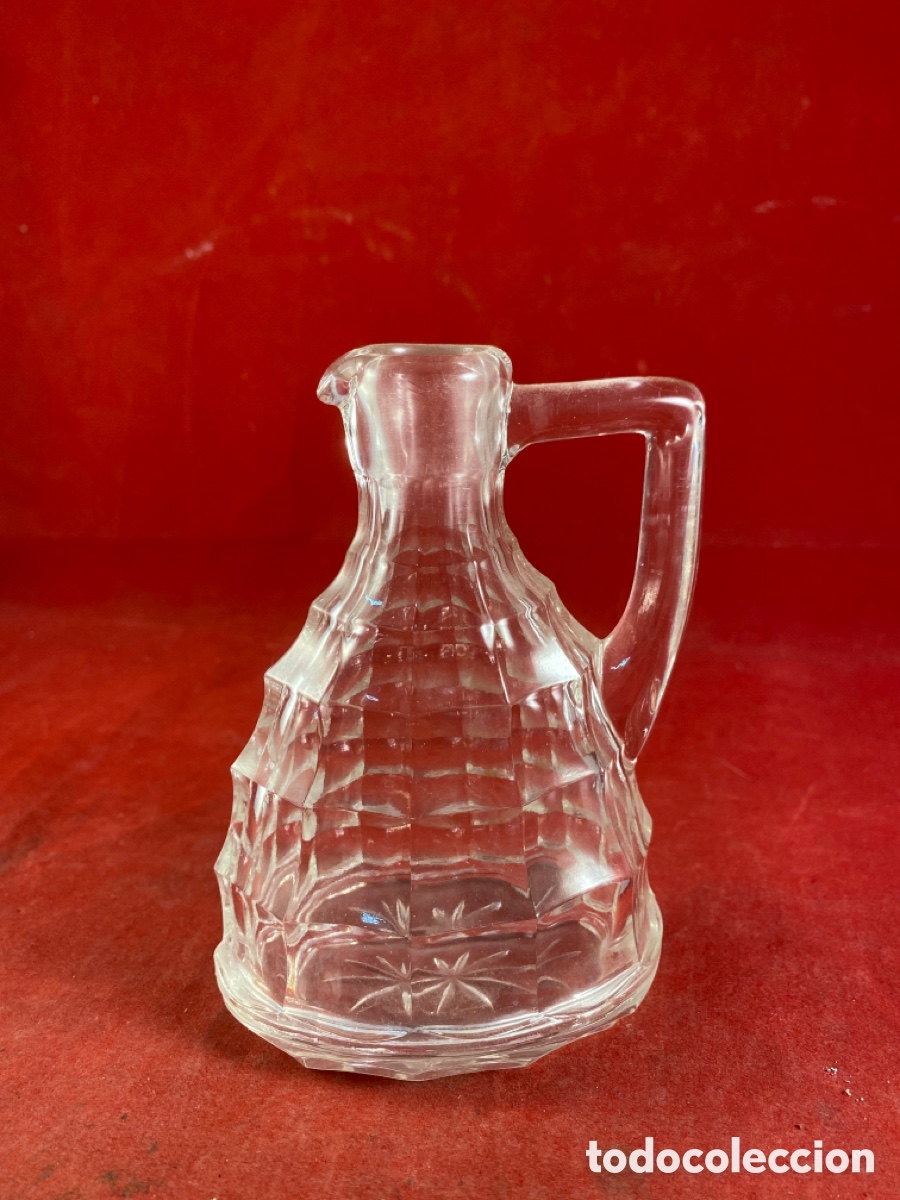 Antig&uuml;edades: LICORERA ACEITERA CRISTAL - Foto 2