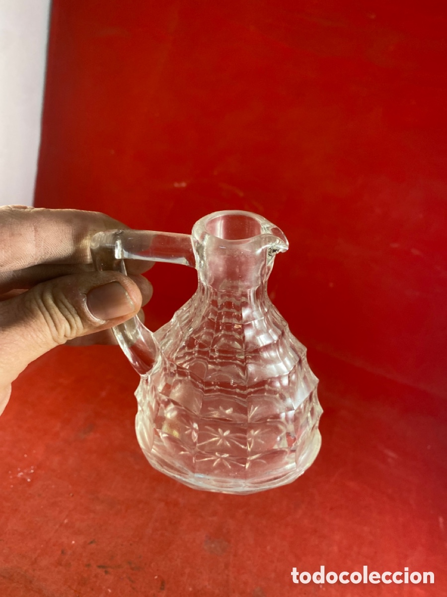 Antig&uuml;edades: LICORERA ACEITERA CRISTAL - Foto 3
