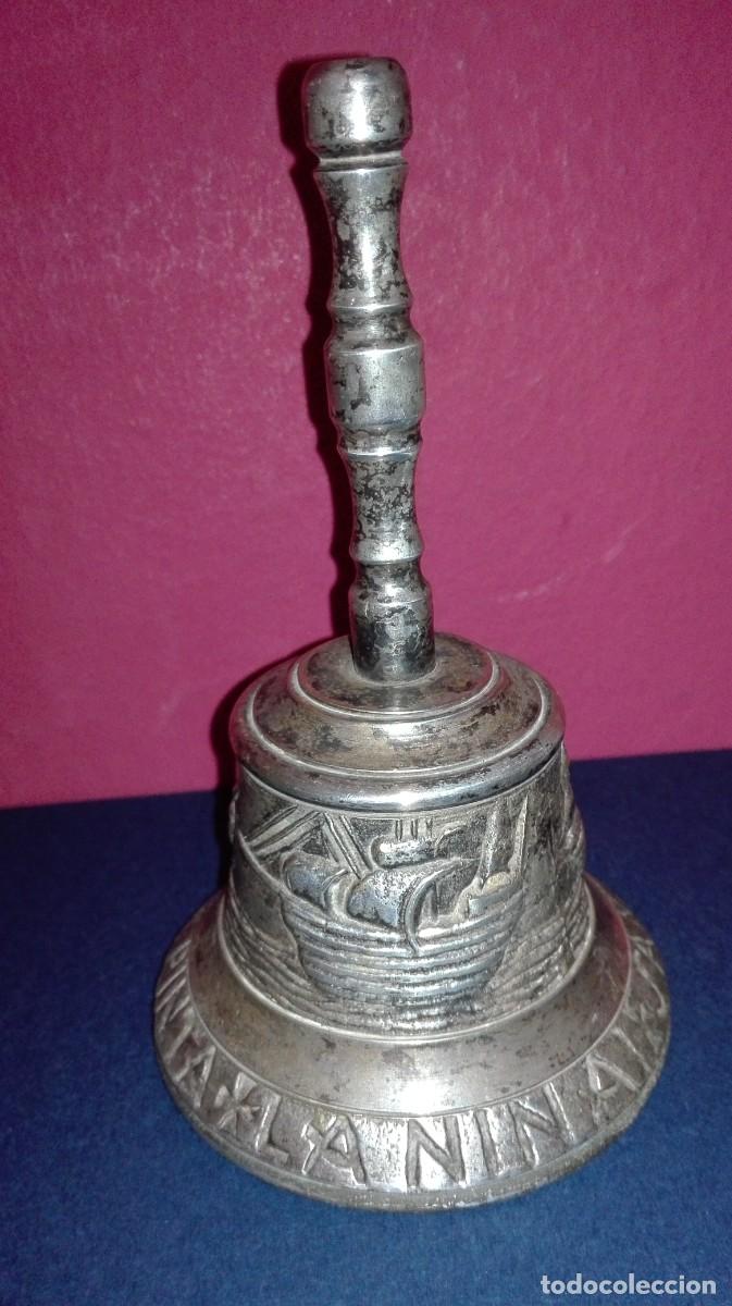 Antig&uuml;edades: CAMPANA CON LAS CARABELAS DE COLON. - Foto 3