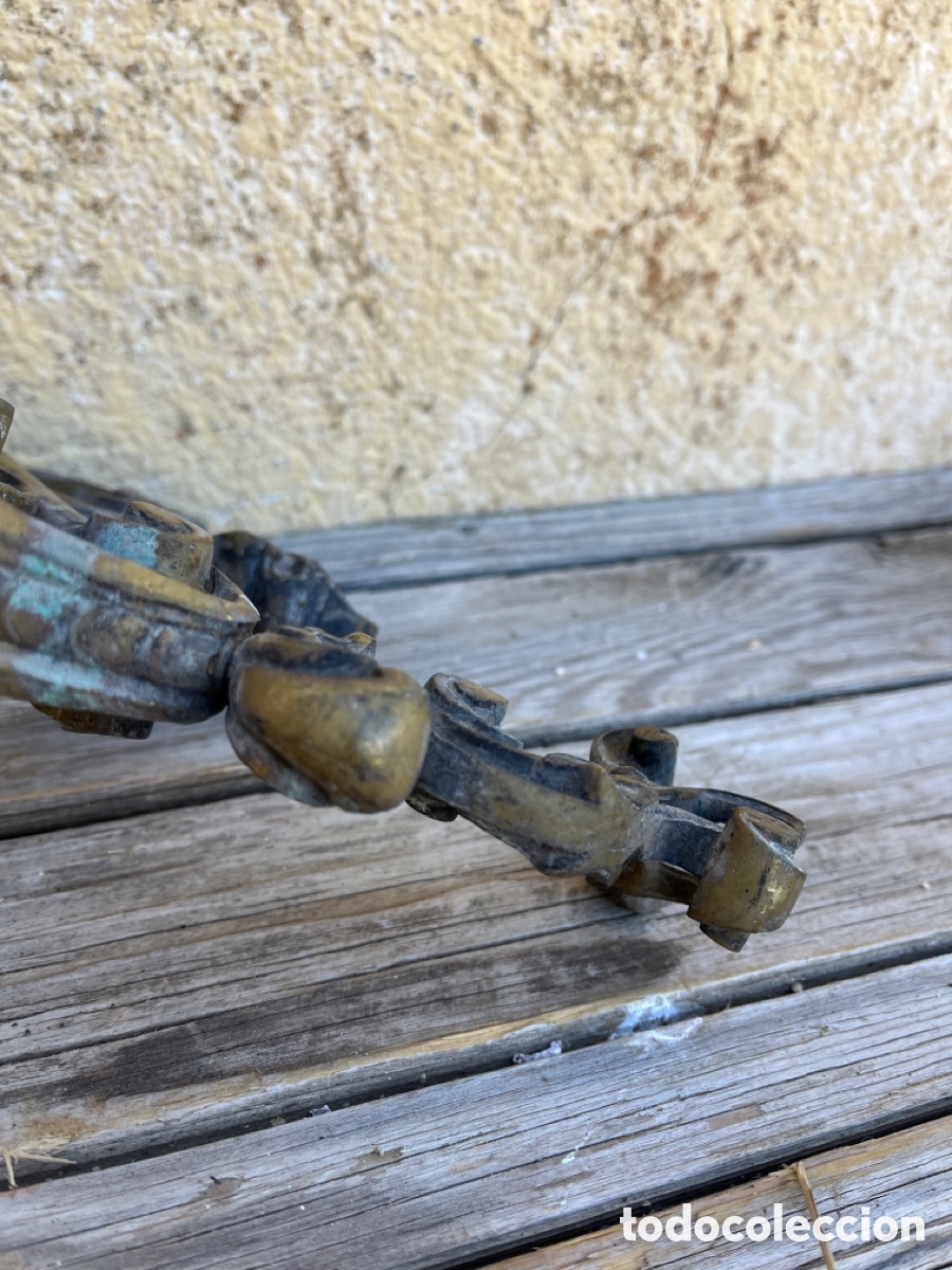 Antig&uuml;edades: APLIQUE CON DOS BRAZOS DE BRONCE, PARA RESTAURAR. - Foto 6