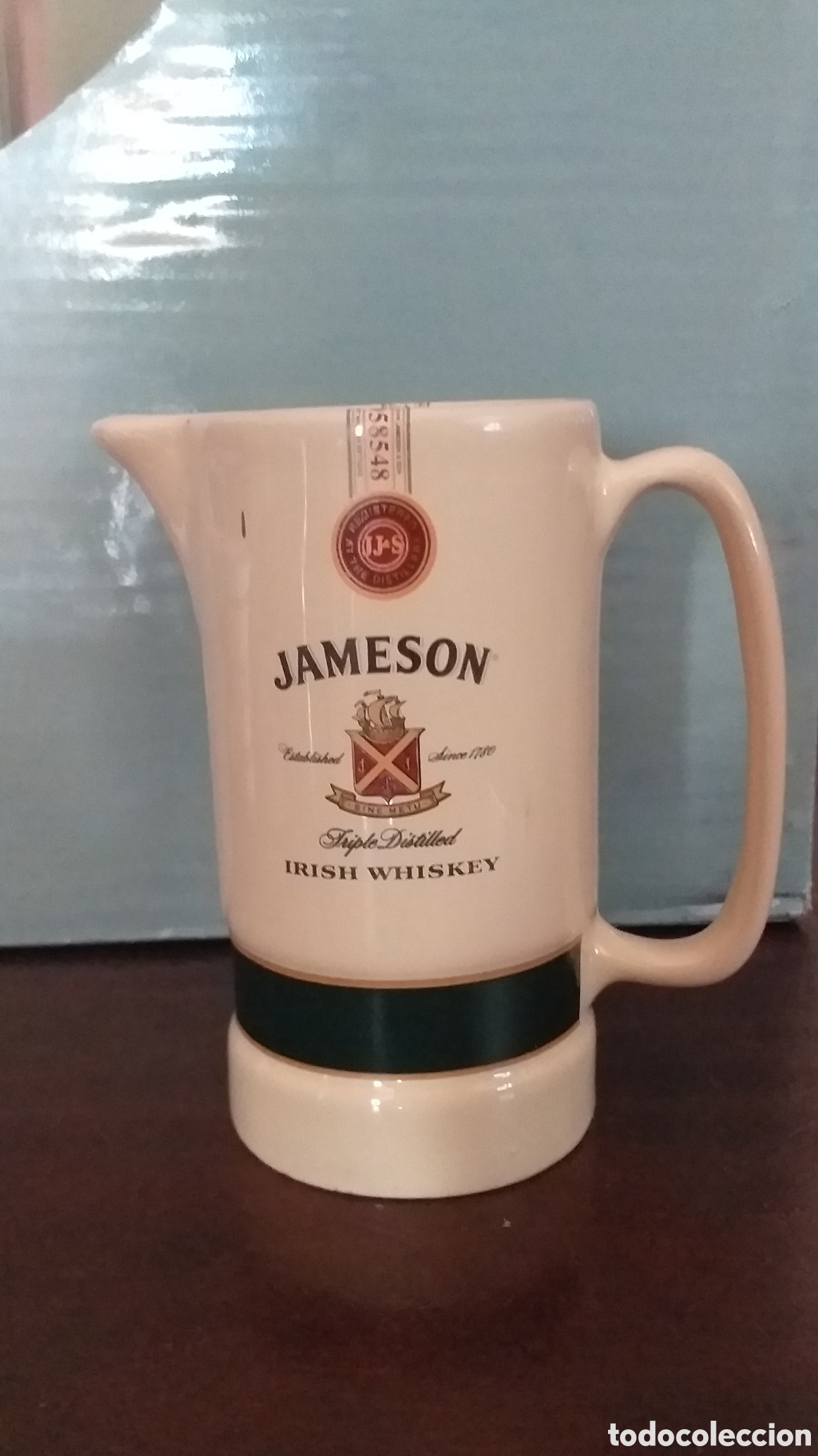 Antig&uuml;edades: Jarra de porcelana jameson - Foto 2