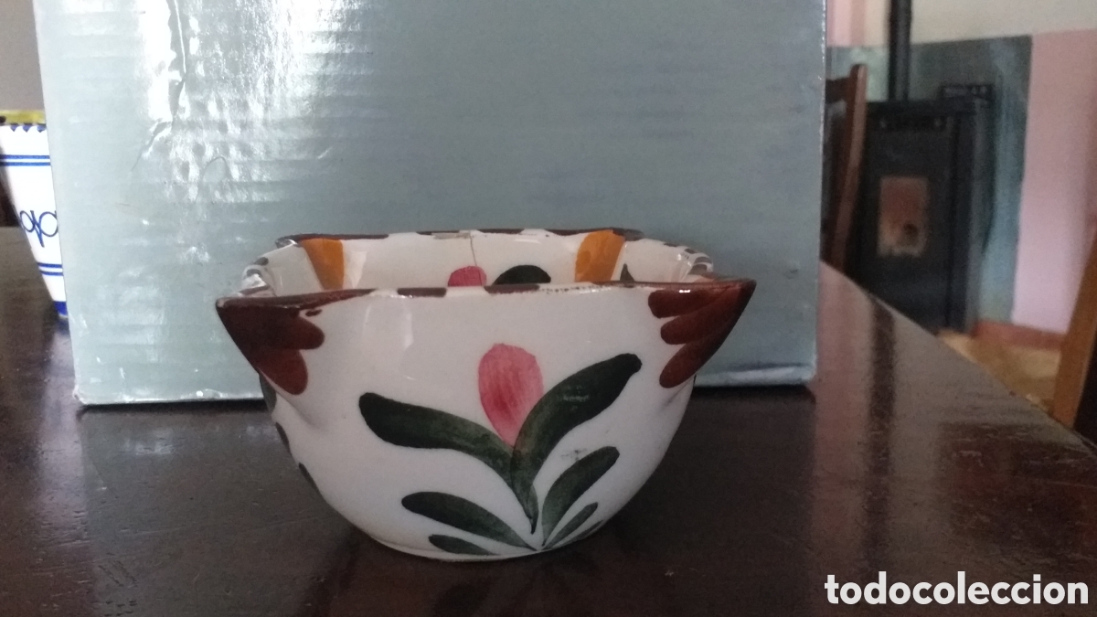 Antig&uuml;edades: Mortero ceramica vintage - Foto 2