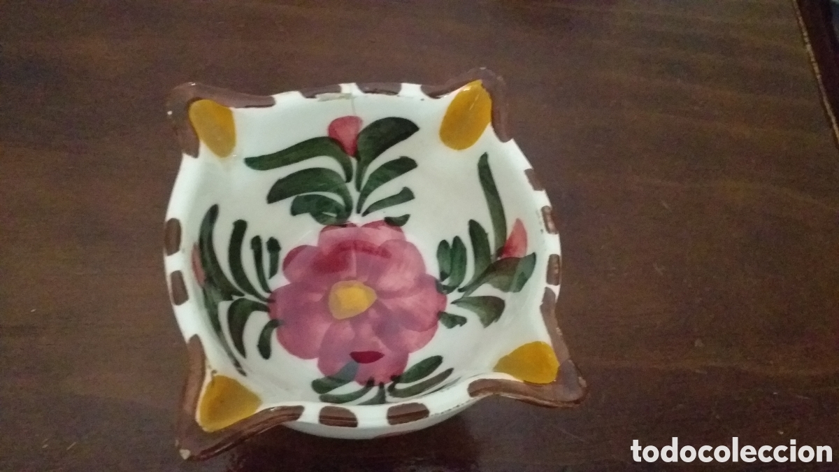 Antig&uuml;edades: Mortero ceramica vintage - Foto 1