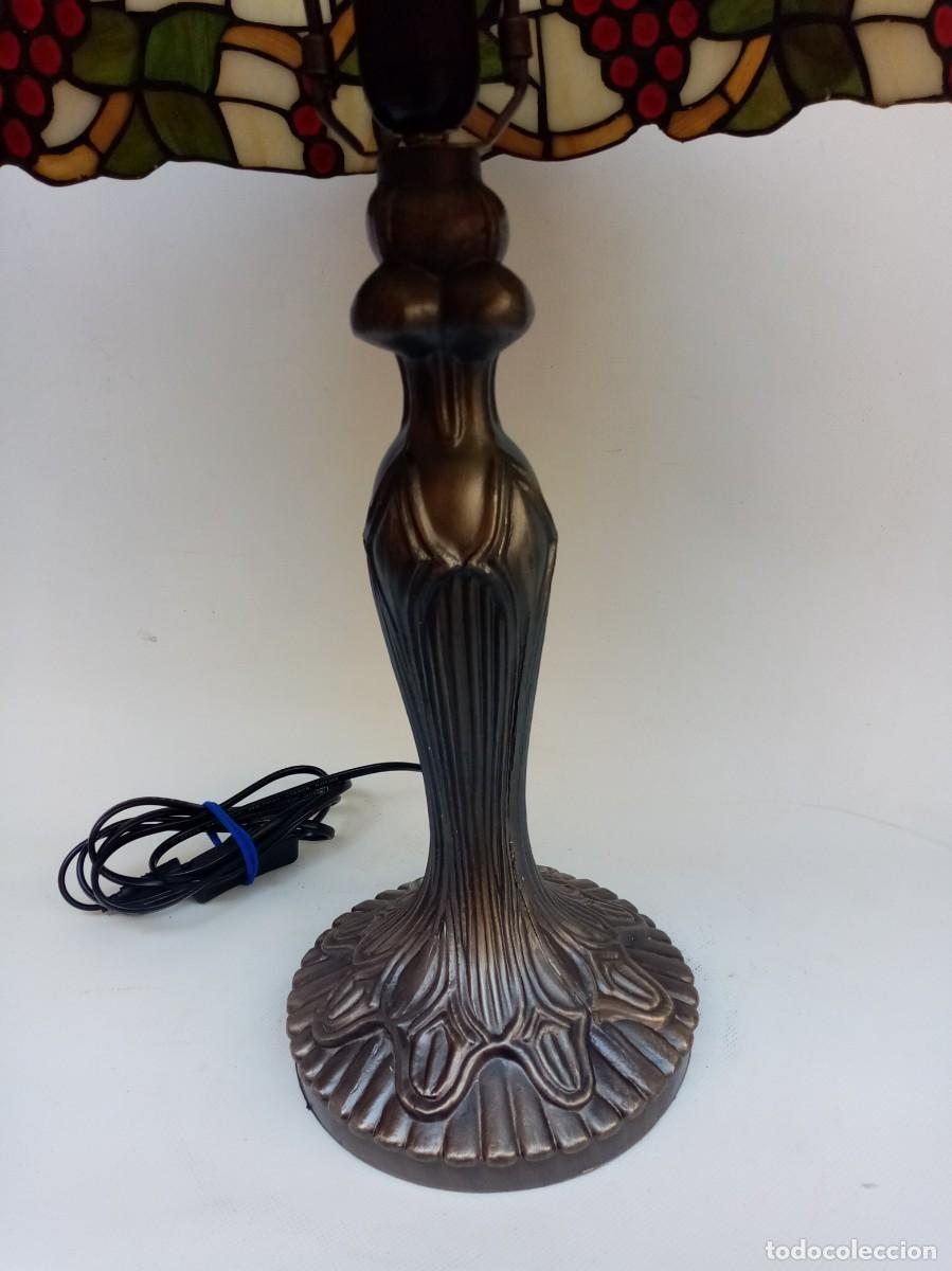 Antig&uuml;edades: lampara de mesa- - Foto 3