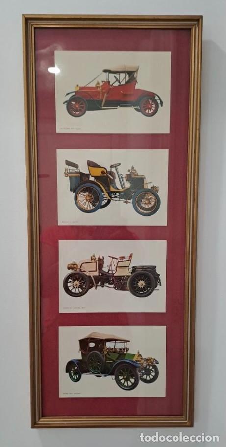 Antig&uuml;edades: CUADRO DE COCHES DE EPOCA - Foto 1