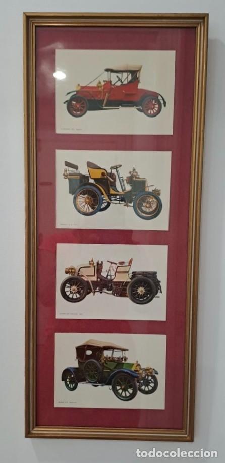 Antig&uuml;edades: CUADRO DE COCHES DE EPOCA - Foto 2