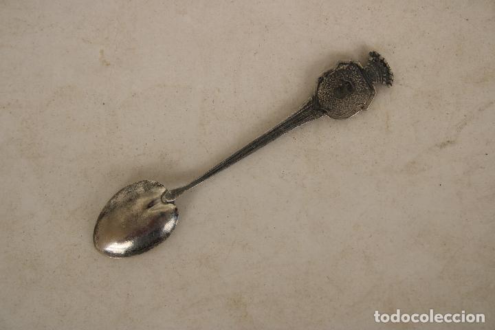 Antig&uuml;edades: cuchara toledo en plata de ley 800 - Foto 4