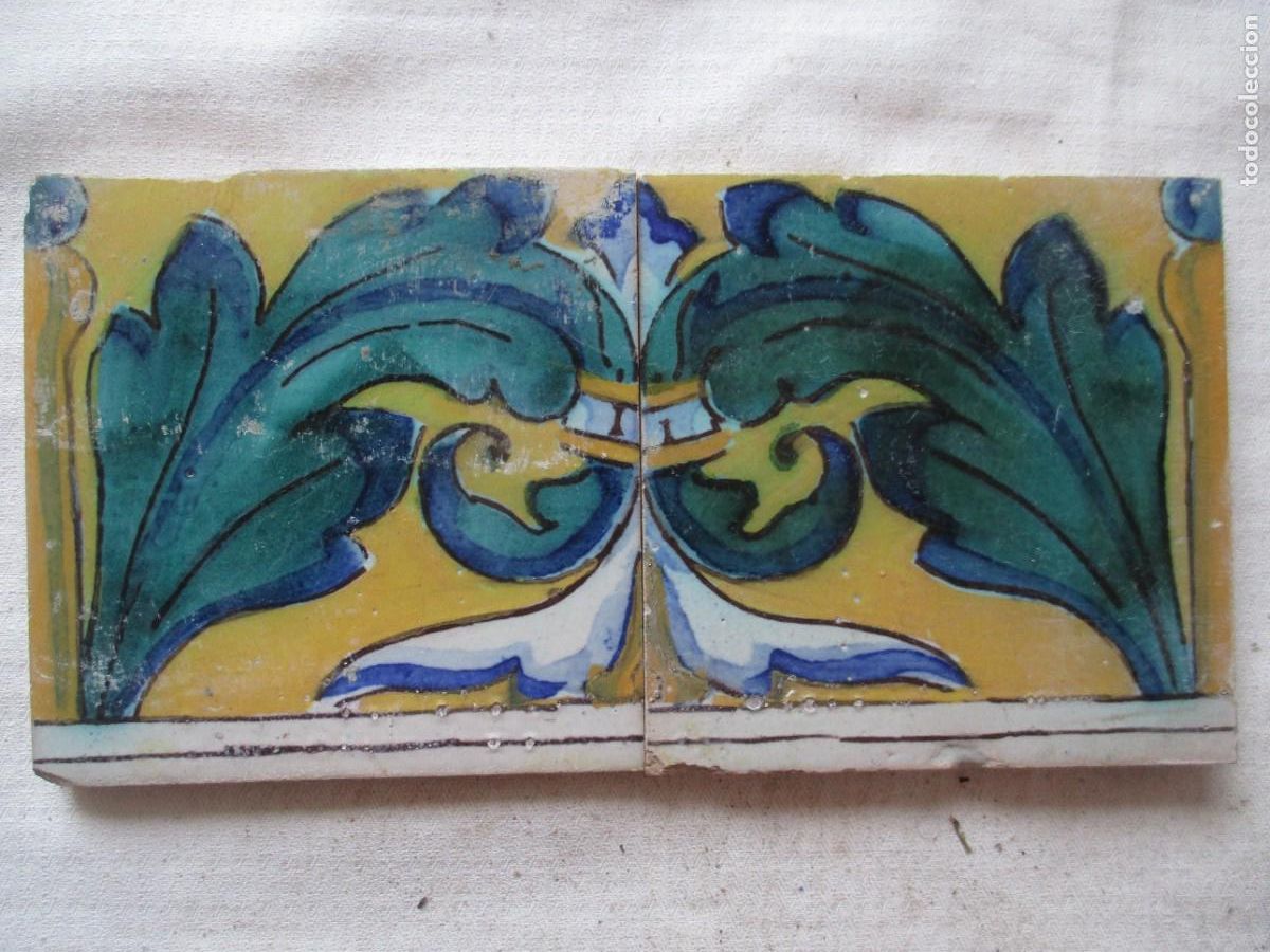 Antig&uuml;edades: Azulejos pintados Laffite - Foto 1