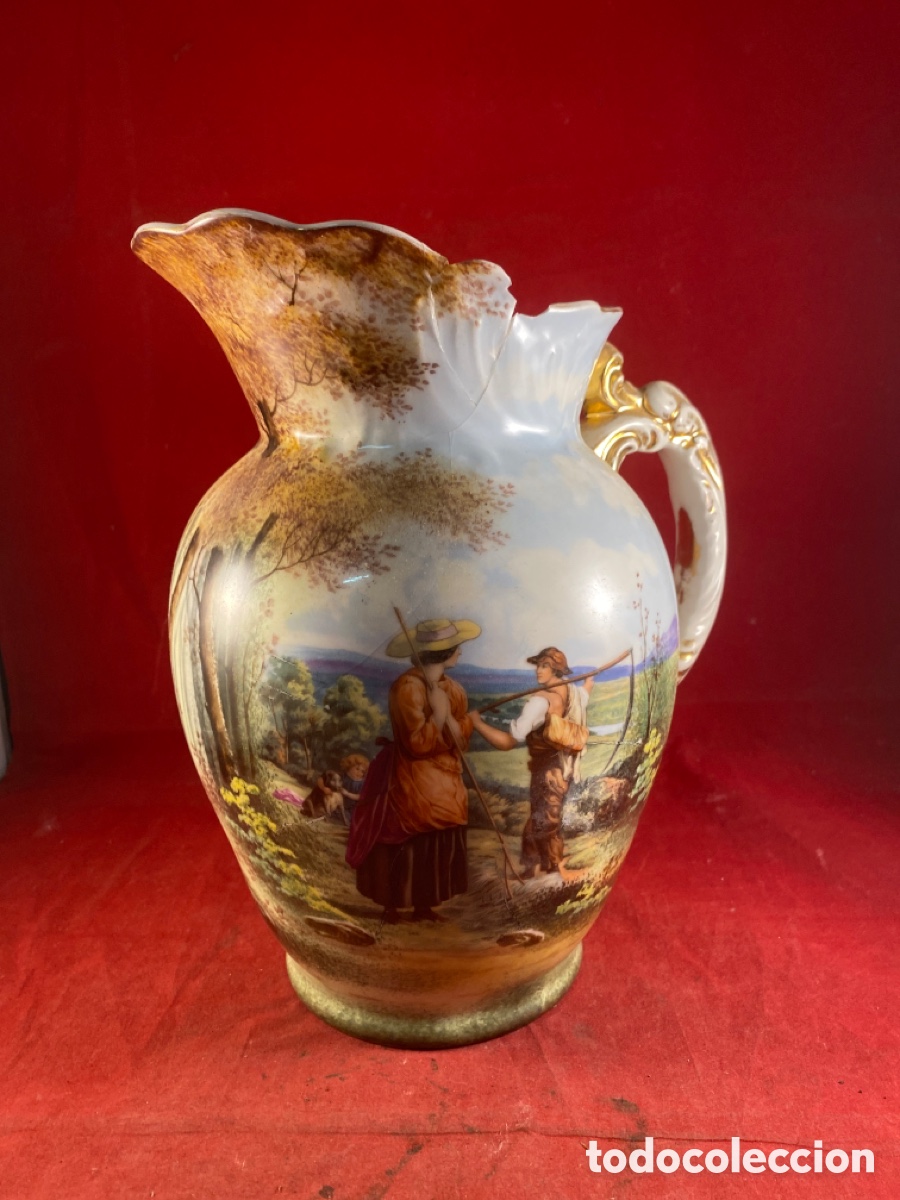 Antig&uuml;edades: GRAN JARR&Oacute;N DE PORCELANA - Foto 1