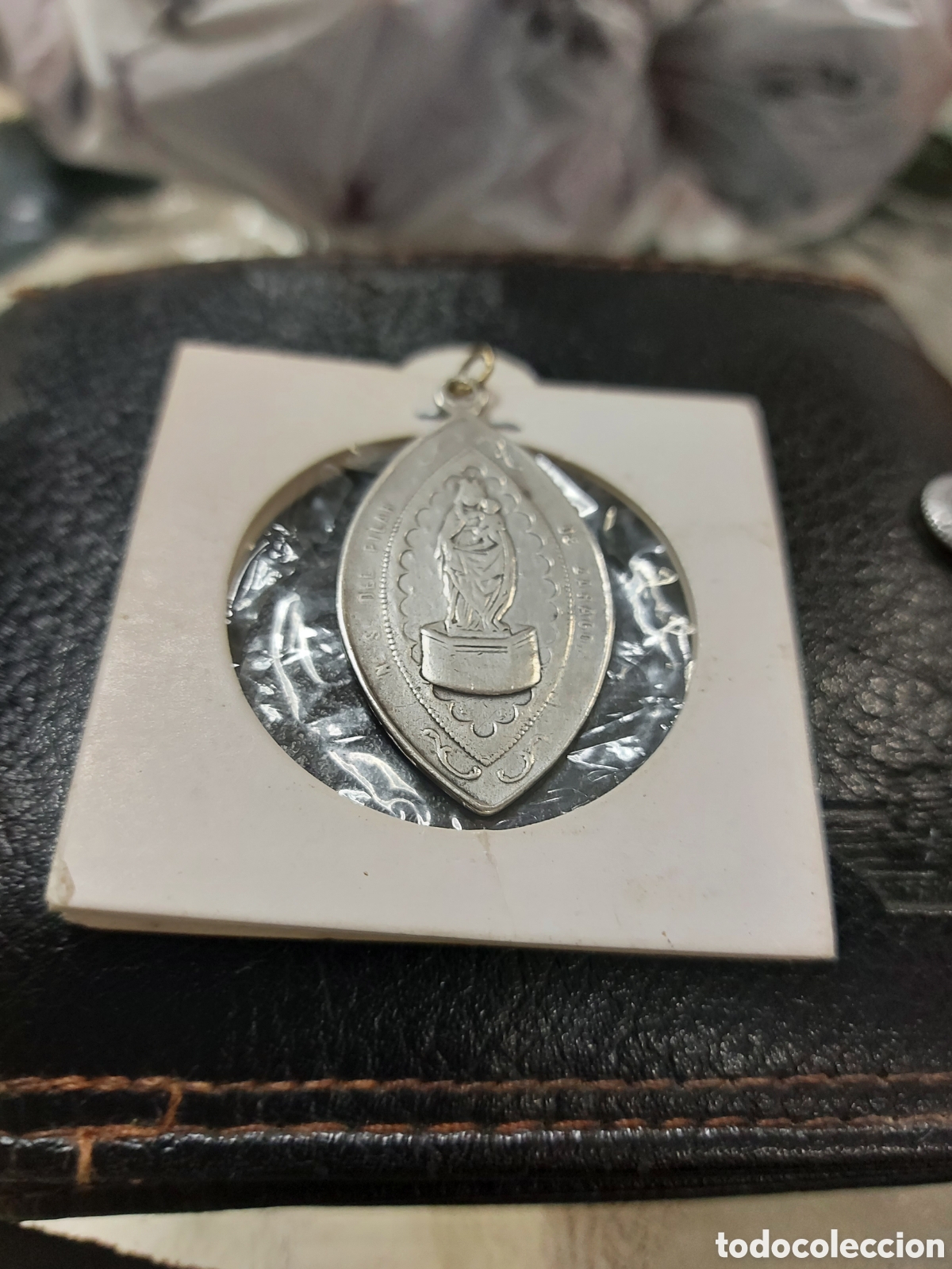 Antig&uuml;edades: La Virgen del Pilar plata - Foto 1