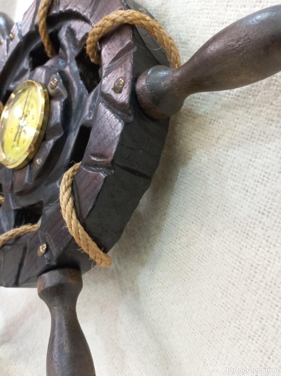 Antig&uuml;edades: TIM&Oacute;N-TERM&Oacute;METRO (madera) 43cm. G - Foto 6