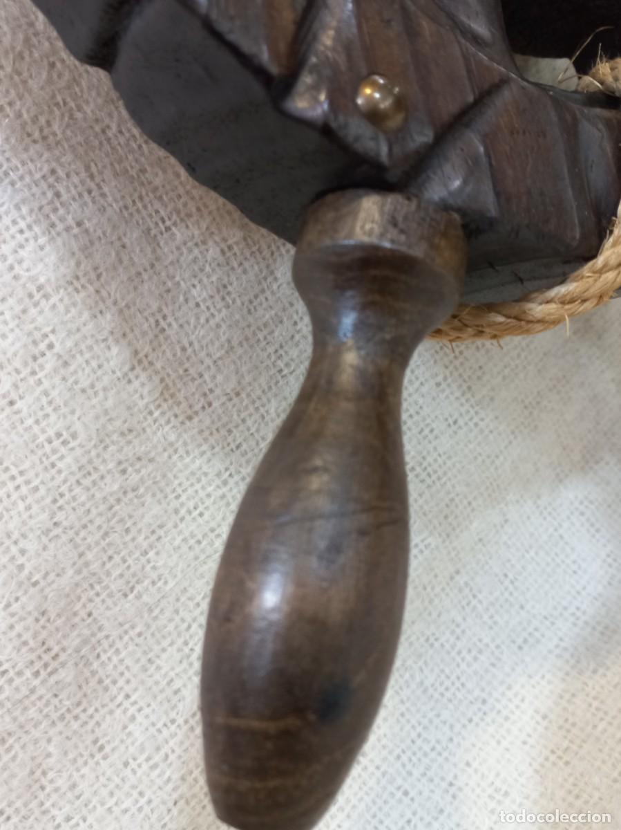 Antig&uuml;edades: TIM&Oacute;N-TERM&Oacute;METRO (madera) 43cm. G - Foto 7