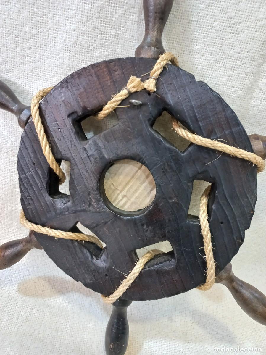 Antig&uuml;edades: TIM&Oacute;N-TERM&Oacute;METRO (madera) 43cm. G - Foto 9