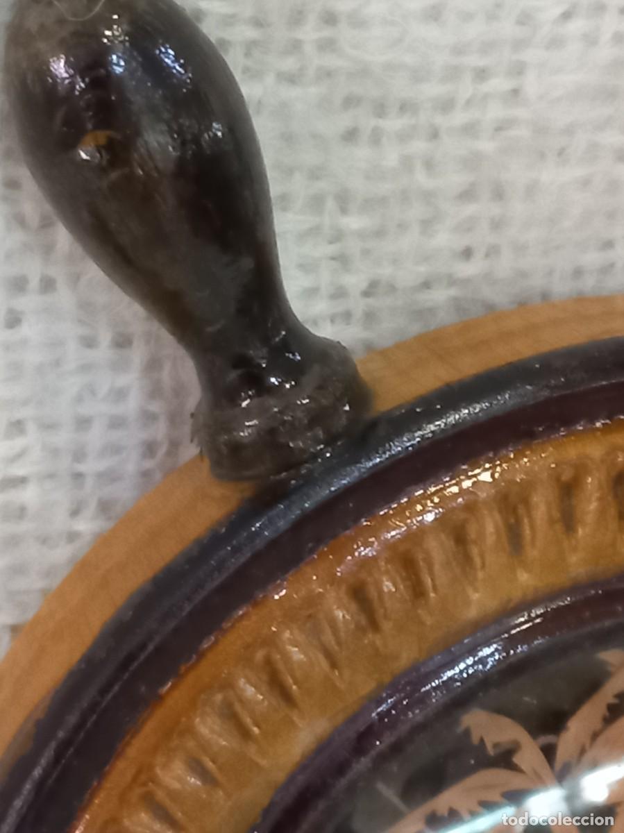Antig&uuml;edades: TIM&Oacute;N (madera)17cm. PAISAJE CORCHO - Foto 5