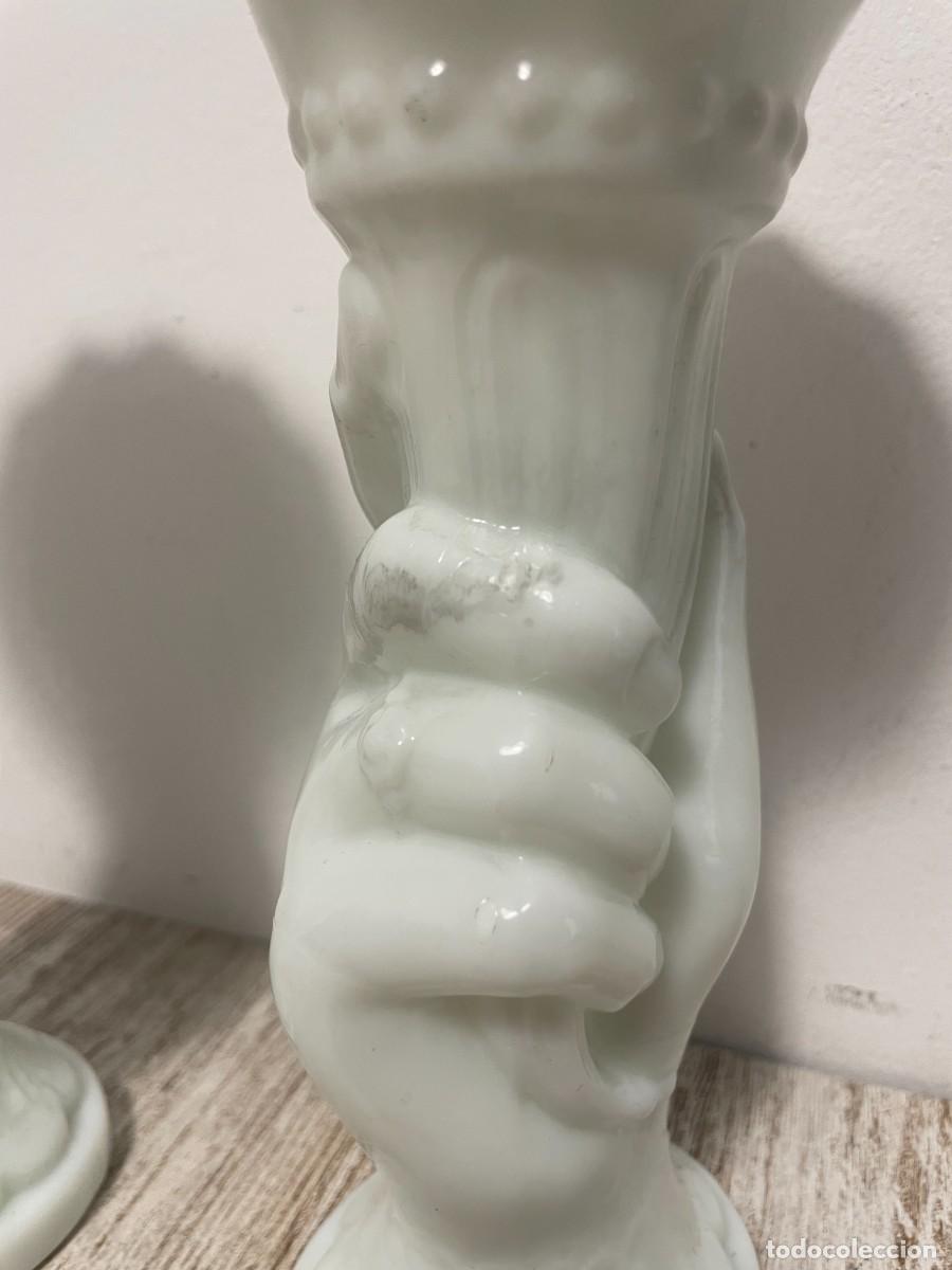 Antig&uuml;edades: MANO ABUNDANCIA OPALINA BLANCA - Foto 9
