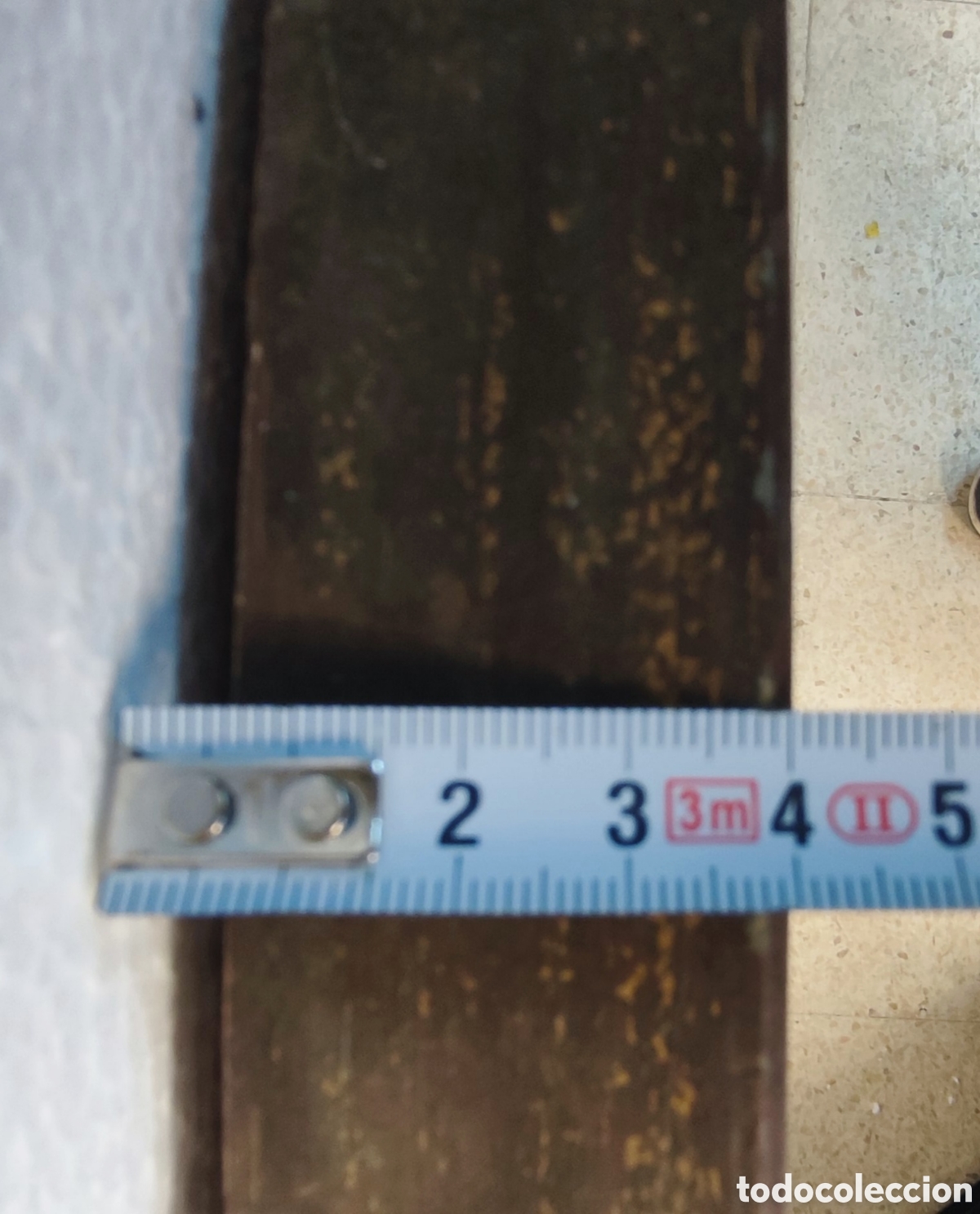 Antig&uuml;edades: Espejo de madera 51 cm - Foto 12