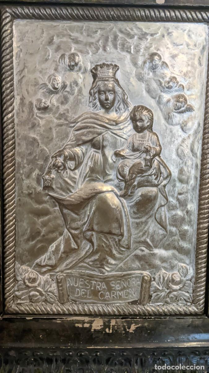 Antig&uuml;edades: CUADRO VIRGEN DEL CARMEN - Foto 2