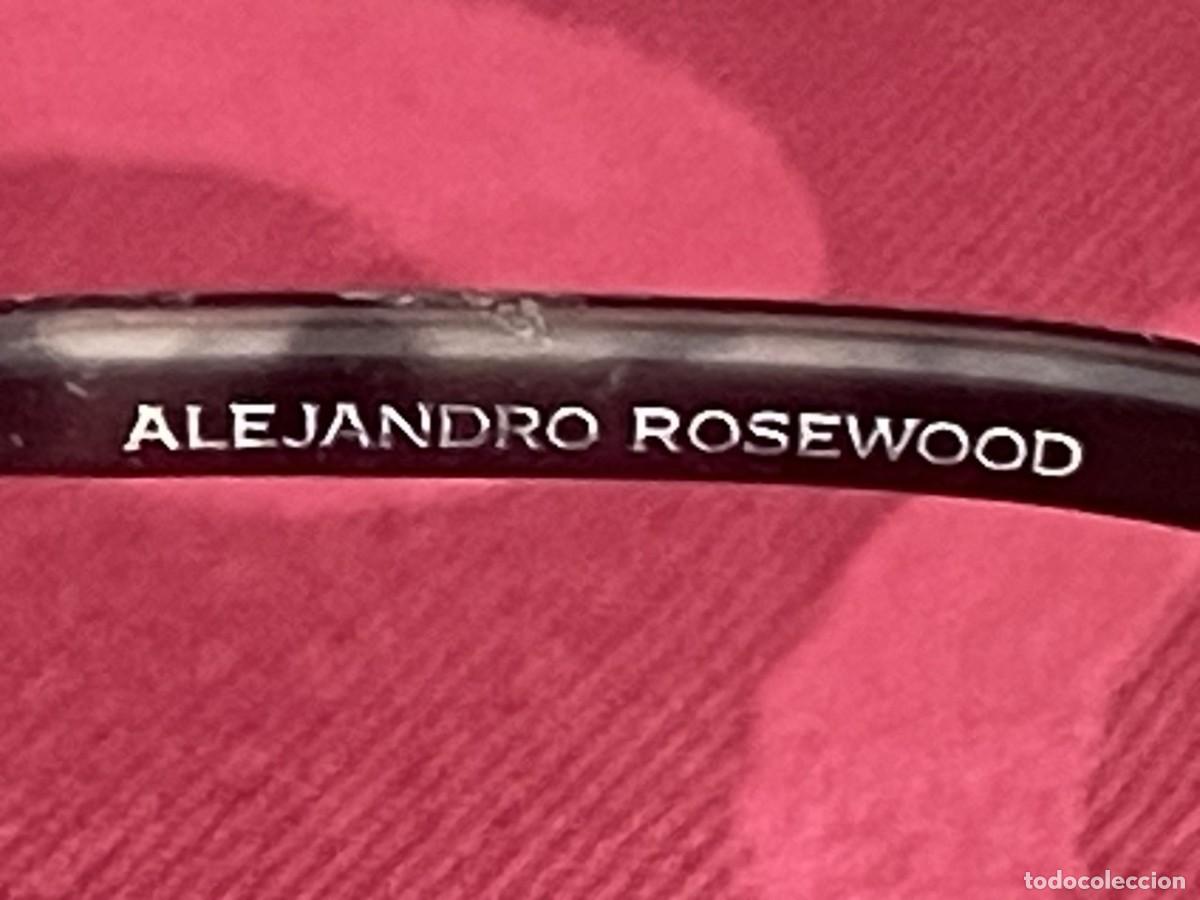 Antig&uuml;edades: Gafas Alejandro Rosewood Nuevas - Foto 6