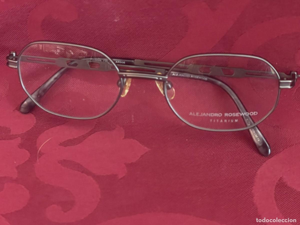 Antig&uuml;edades: Gafas Alejandro Rosewood Nuevas - Foto 8