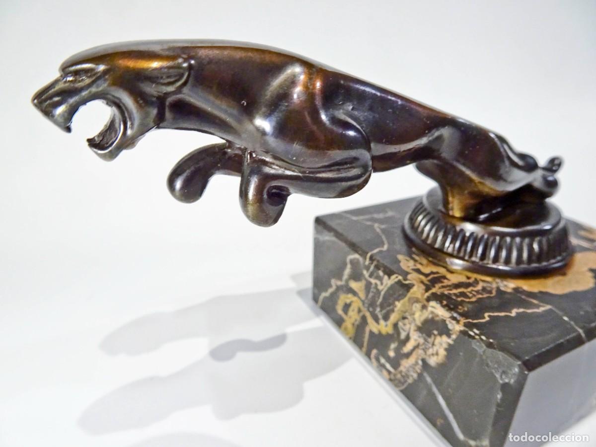 Antig&uuml;edades: EMBLEMA DE JAGUAR CAR MASCOT - Foto 7