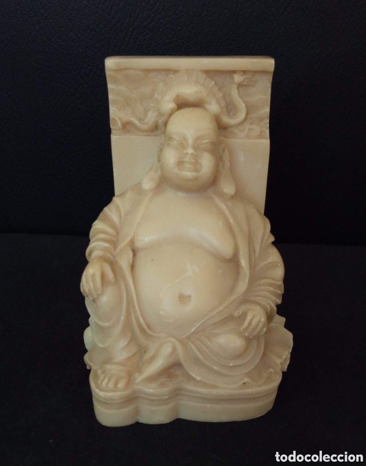 Antig&uuml;edades: ANTIGUA FIGURA BUDA.