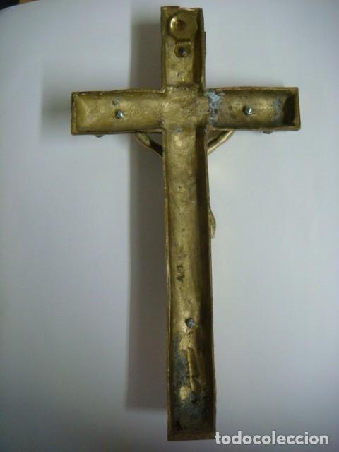 Antig&uuml;edades: CRUCIFIJO EN BRONCE-(&) - Foto 5