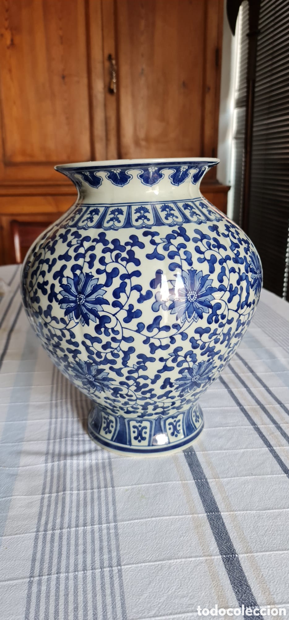 Antig&uuml;edades: Jarr&oacute;n chino en tonos azules - Foto 2