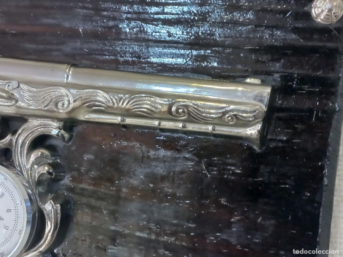 Antig&uuml;edades: TABLA (TERM&Oacute;METRO) pistola - Foto 4