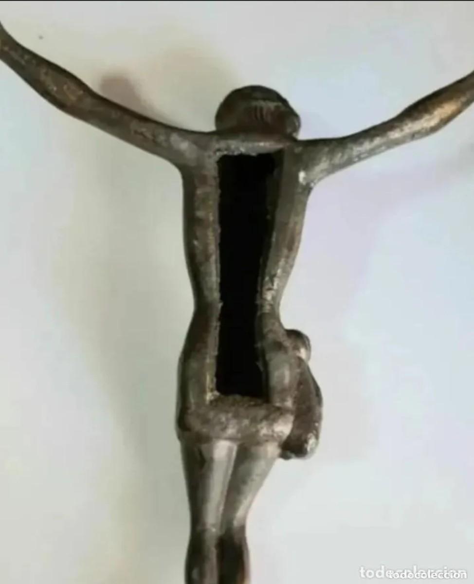 Antig&uuml;edades: Jesucristo de bronce. - Foto 4