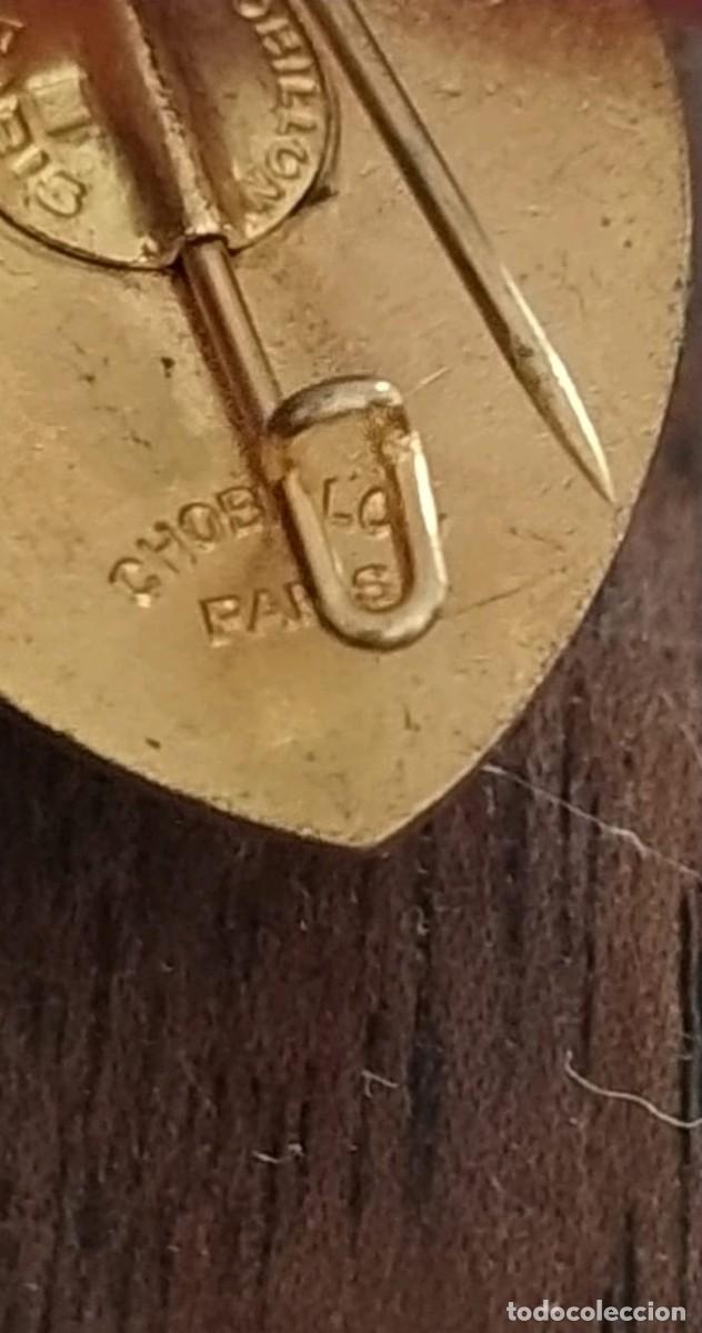Antig&uuml;edades: Broche peregrino Nuestra Se&ntilde;ora de Burdeos. - Foto 3