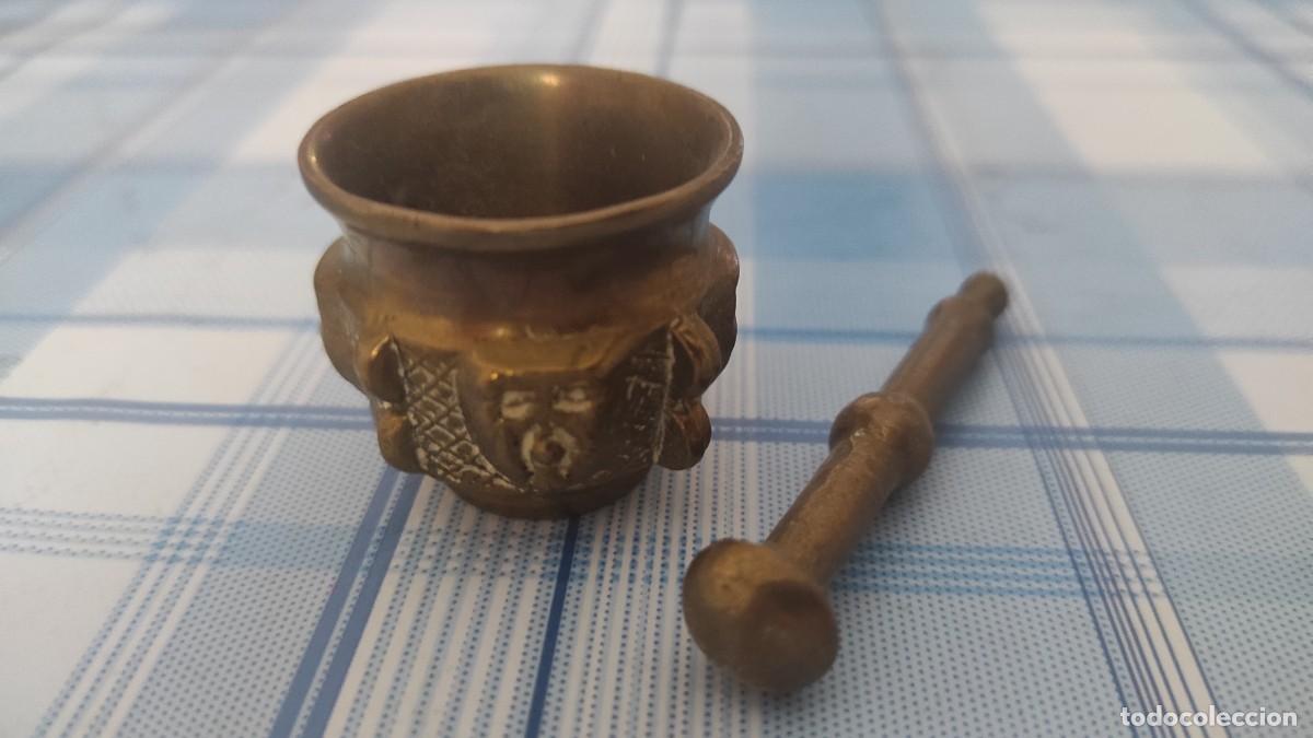 Antig&uuml;edades: Almirez Mortero miniatura - Foto 1
