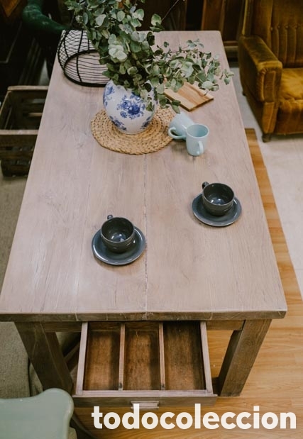 Antig&uuml;edades: Mesa de roble franc&eacute;s - Foto 4