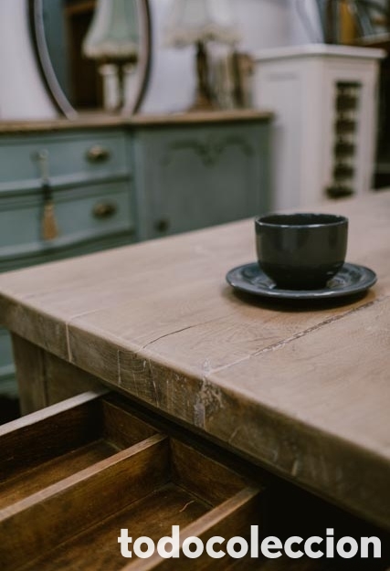 Antig&uuml;edades: Mesa de roble franc&eacute;s - Foto 10