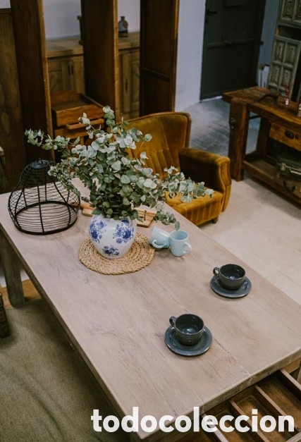 Antig&uuml;edades: Mesa de roble franc&eacute;s - Foto 1
